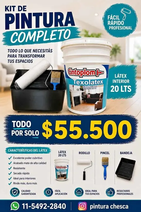 Combo en PINTURAS