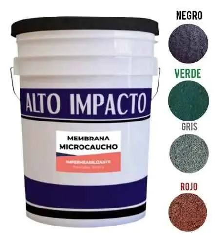 Membrana micro goma