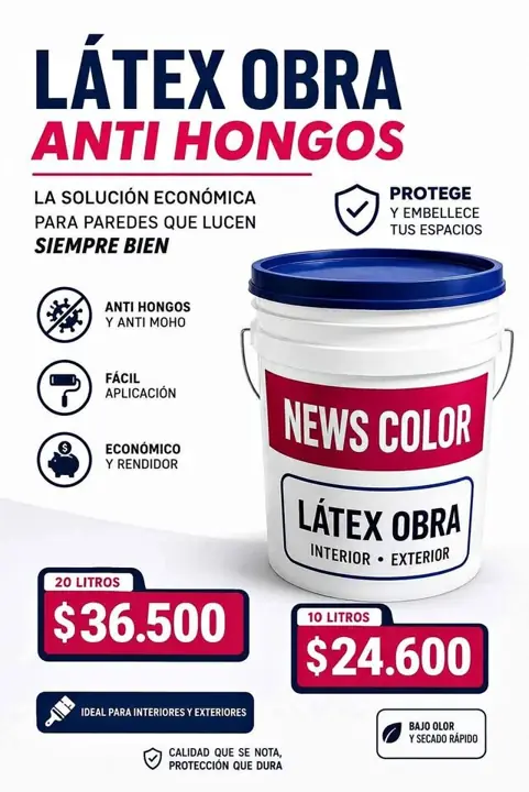 Latex obra blanqueador