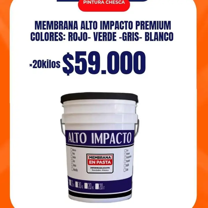 Súper oferta en membranas/látex/sintético/distribuidora de pinturas/ fábrica de pinturas/ texturado