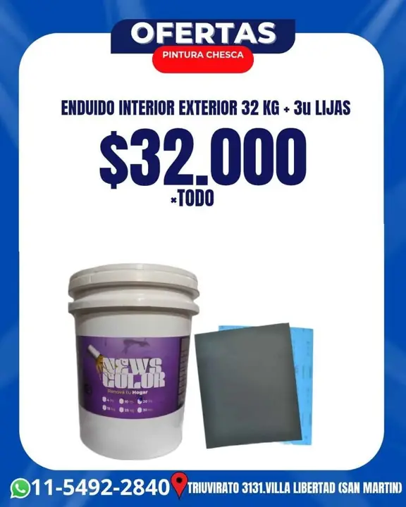 Enduido+ lijas