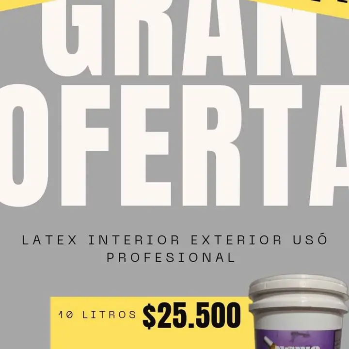 Látex interior usó profesional