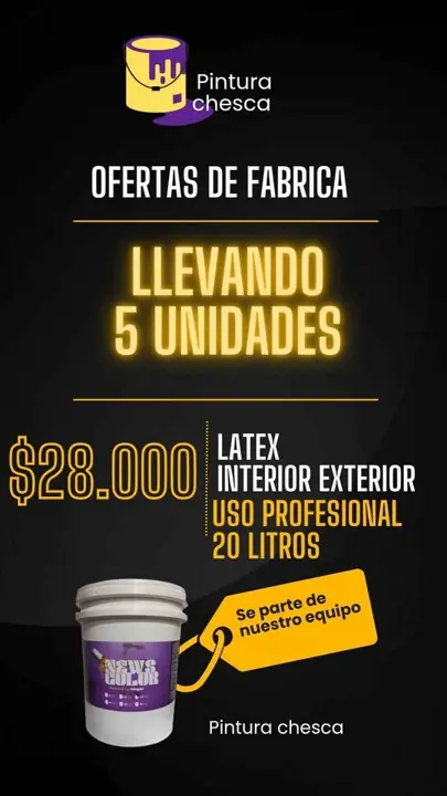 Pinturas directo de fabrica