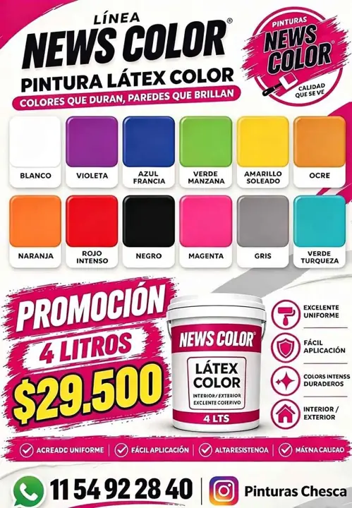 Látex color premium interior exterior