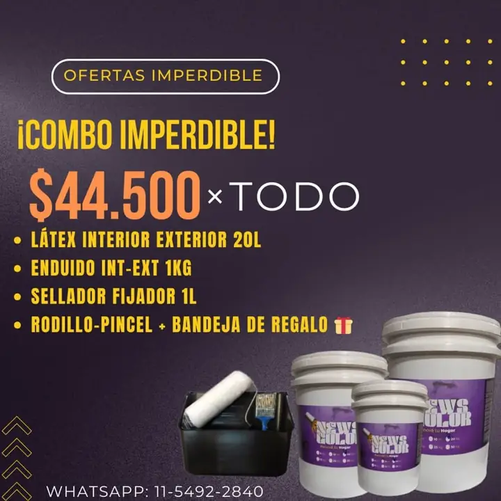 Pinturas en promoción