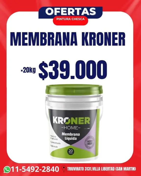 Membrana kroner en oferta