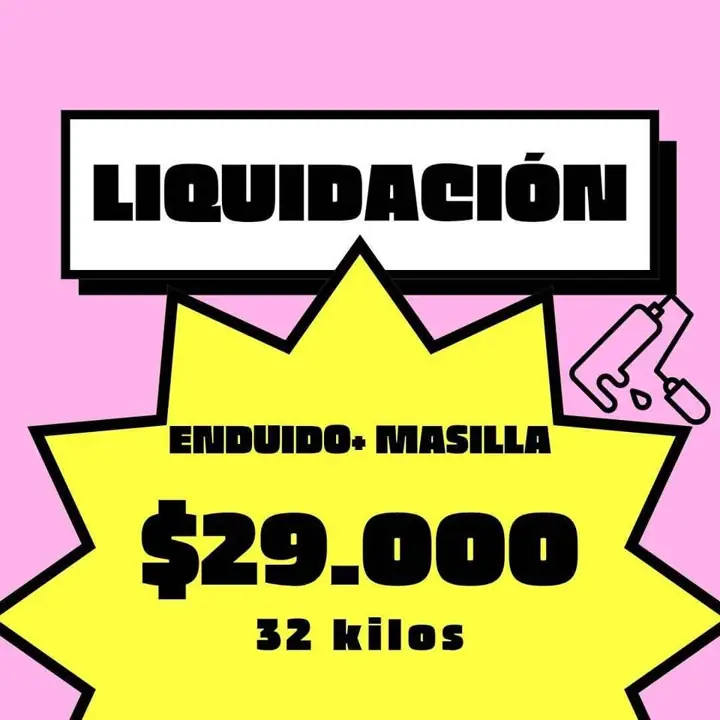 Enduido/masilla/pintura