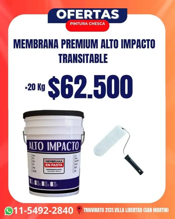 Membrana alto impacto