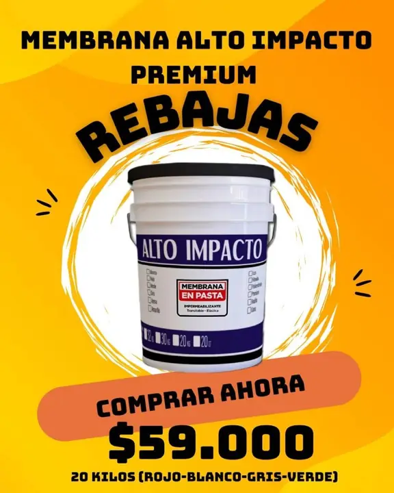 Membrana para techos