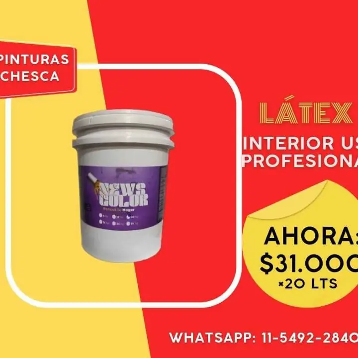 Látex interior uso profesional