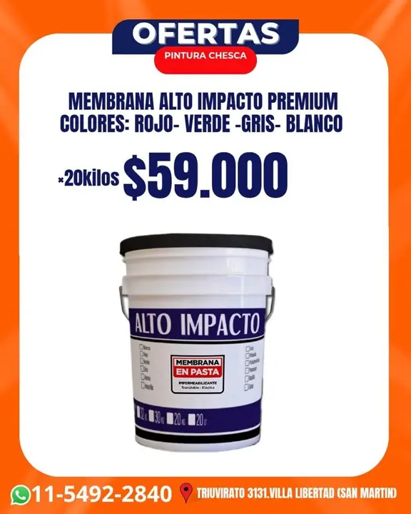 Impermeabilizante para techos precios de fábrica