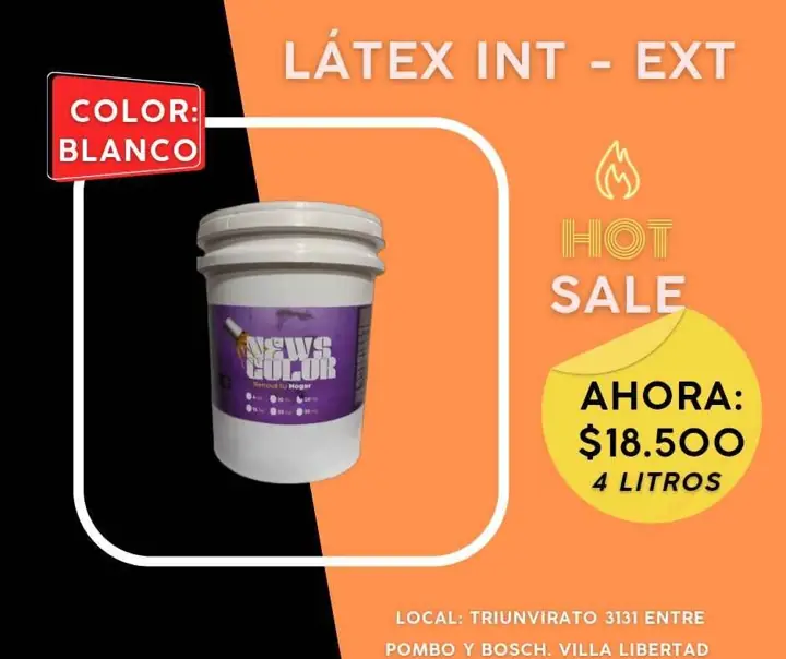 Látex interior exterior oferta