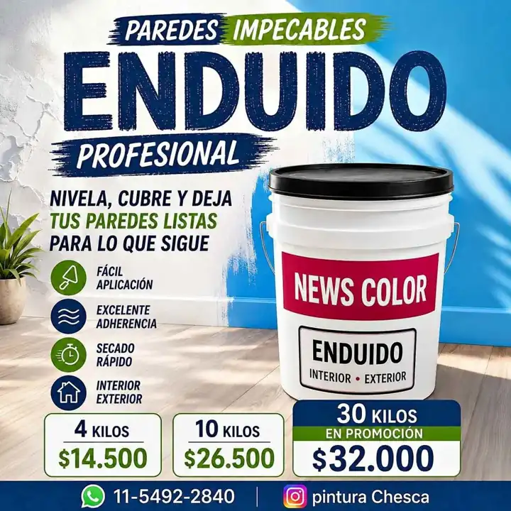 Enduido interior exterior