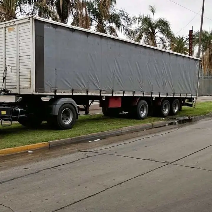 1999 Hermann Semirremolque Sider 13,5mts 2+1 a disco 12 cheques!