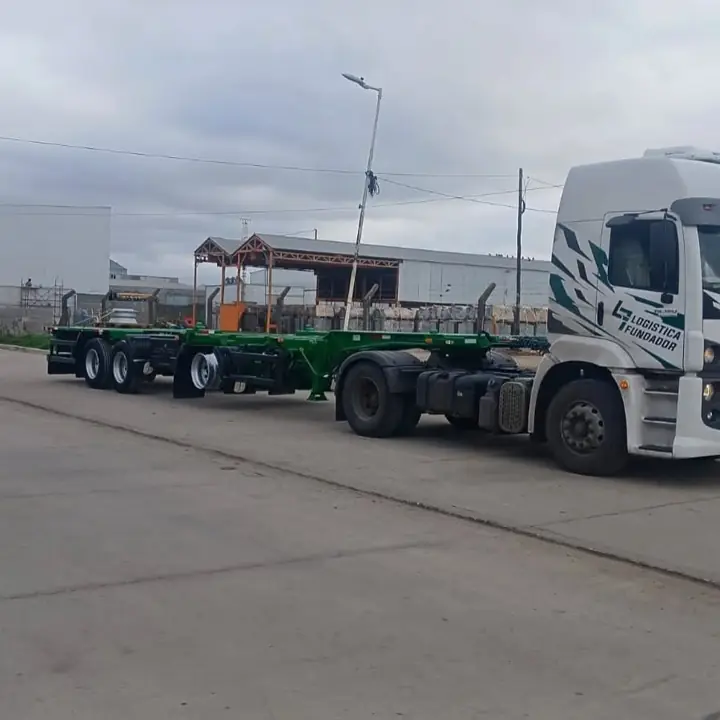 Semirremolque Portacontenedor Ombu 0km 12 cheques iguales