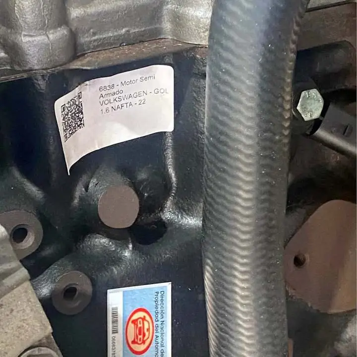 Motor Volwaguen Gol 1.6
