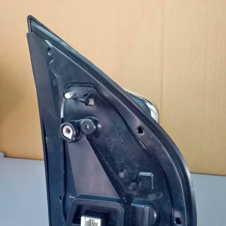 Espejo Electrico C/ Luz S10 2012 al 2019 Crom Izq.con detalle