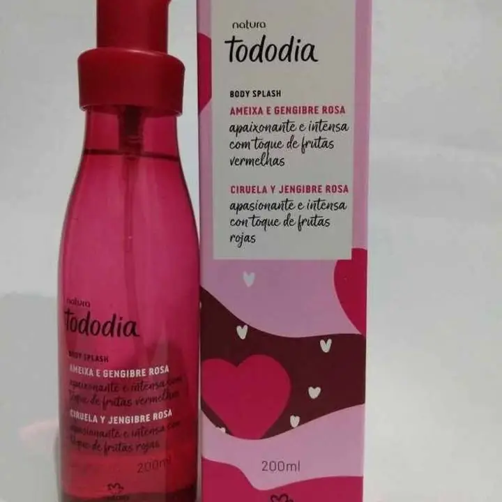 Natura body solash ciruela y jenjibre rosa