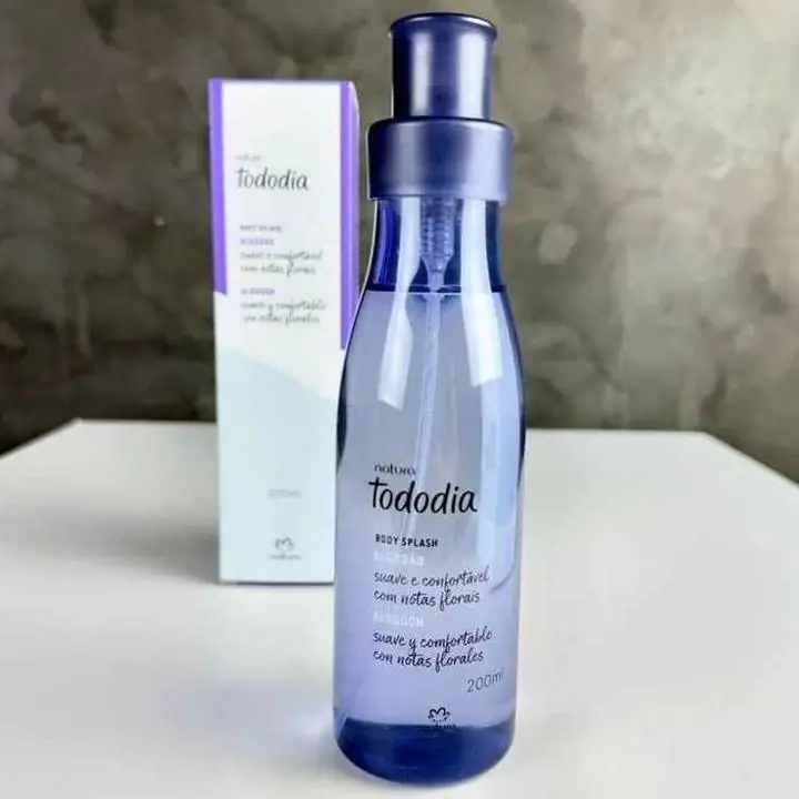 Natura body splash algodon promo descuento