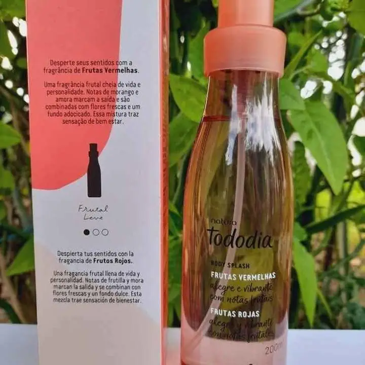 Natura body solash frutos rojas