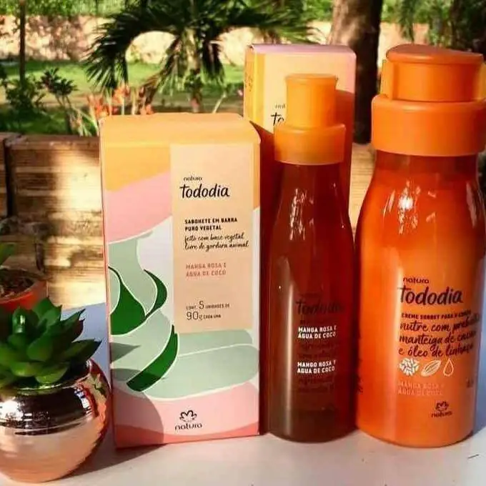 Natura kit mango rosa y agua de coco