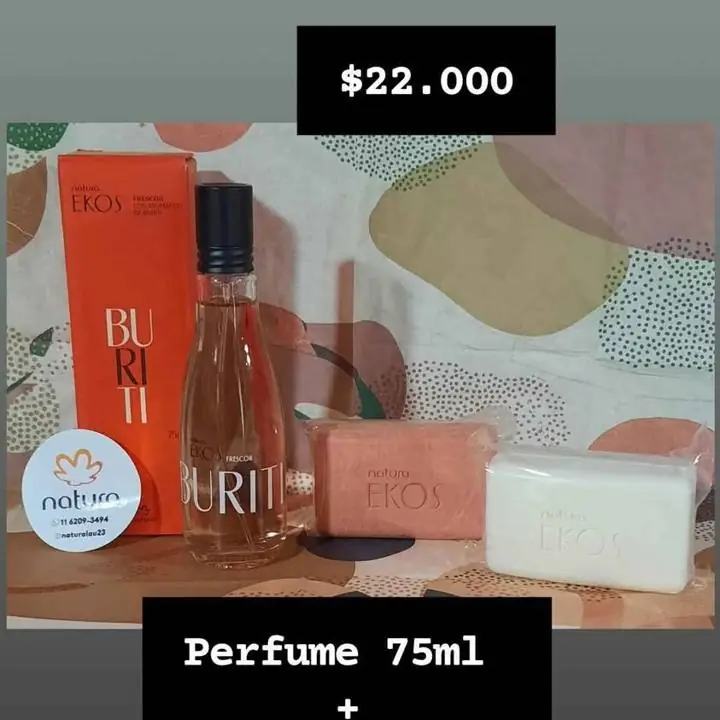 Natura perfume mas jabon ekos