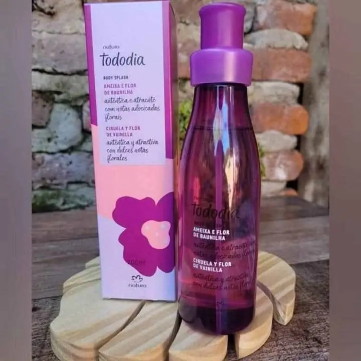 Natura ciruela y flor de vainilla