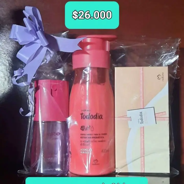 Natura kit crema mas 2 jabines mas coloñia