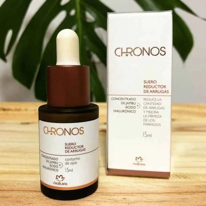 Natura suero reductor de arrugas crohnos Promo descuento óferta