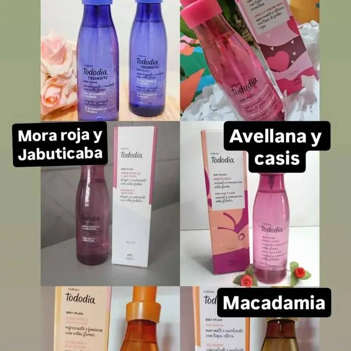 Natura body splash