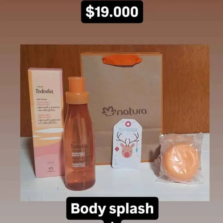 Natura tododia mango rosa y agua de coco