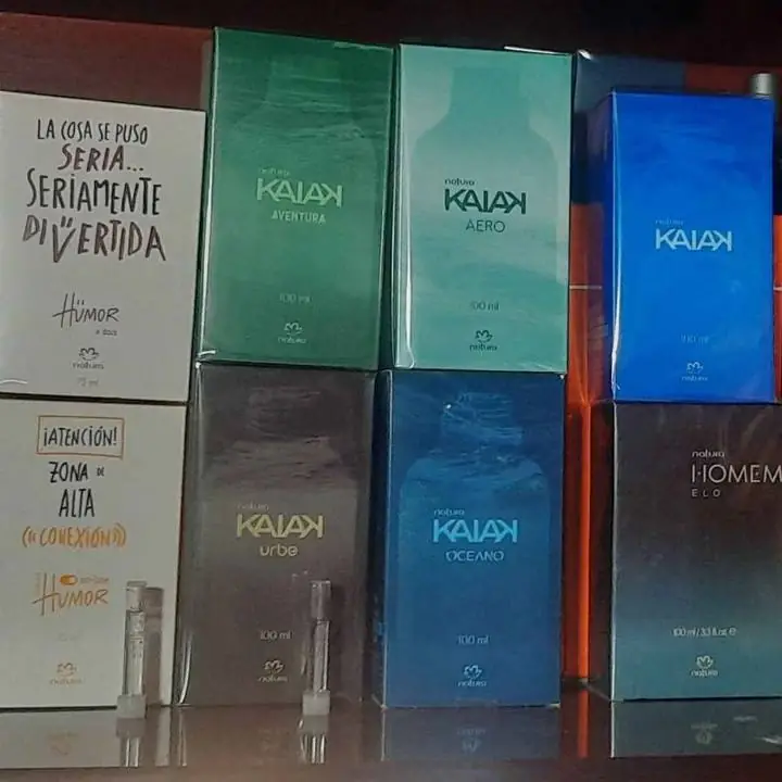 Natura masculino perfume kaiak humor