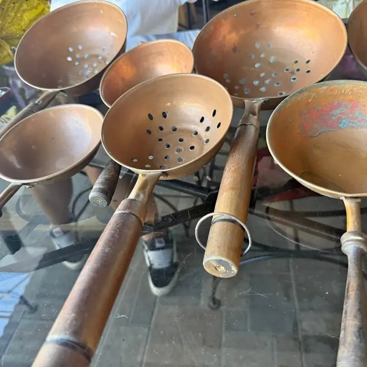 Sartén colador Cobre LOTE