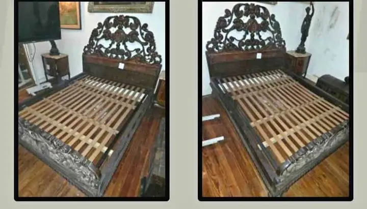 Cama antigua