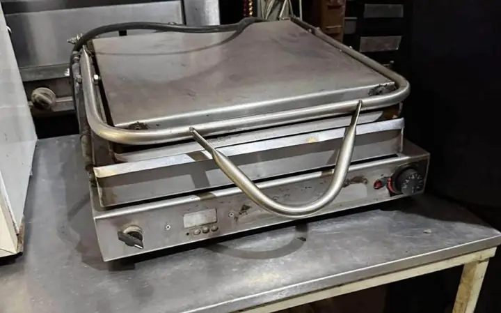 Plancha hamburguesas