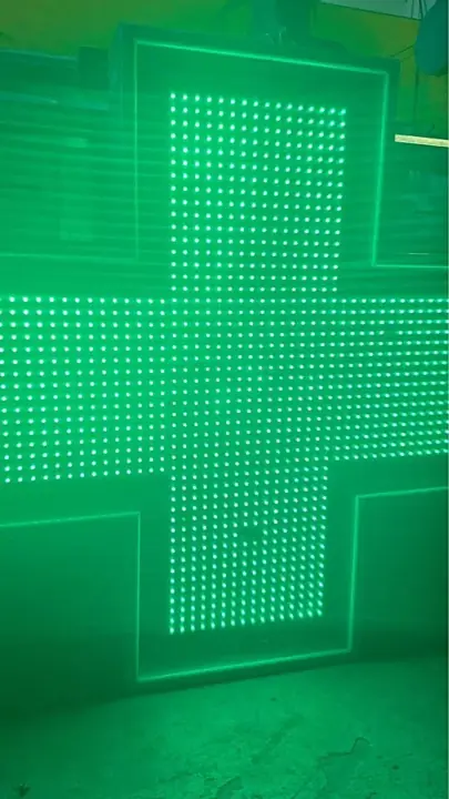 Cartel luminoso farmacia