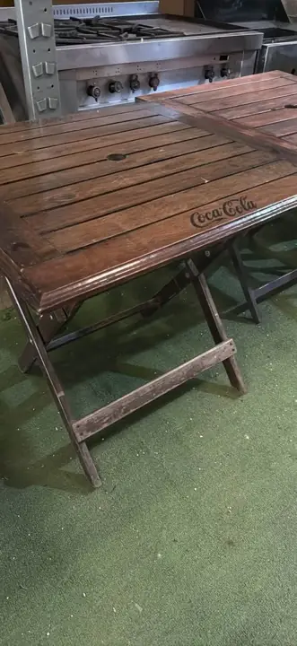 Mesa plegable 80x80