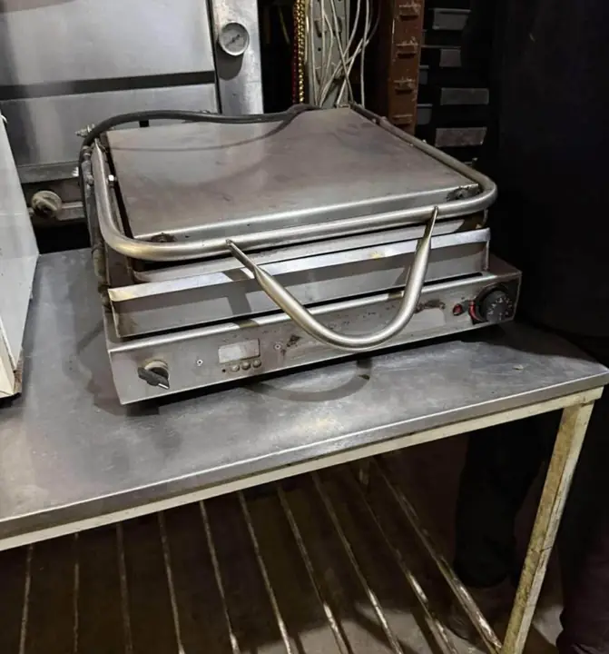 Plancha hamburguesera
