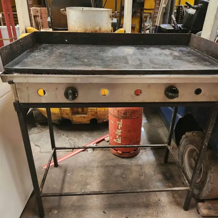 Plancha a gas