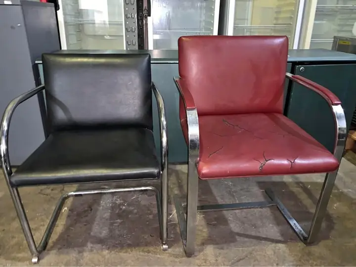 Sillones de cuero