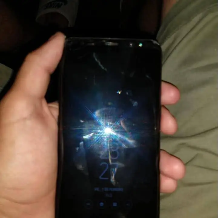 S8 plus astillado libre