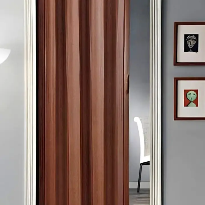 Puerta plegadiza económica 6mm