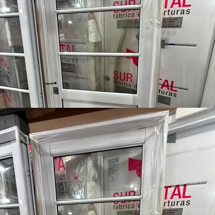 Puerta de aluminio
