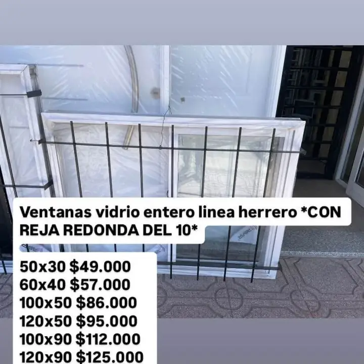 Ventanas y ventanales 120x90 50x30 60x40 120x90 120x110