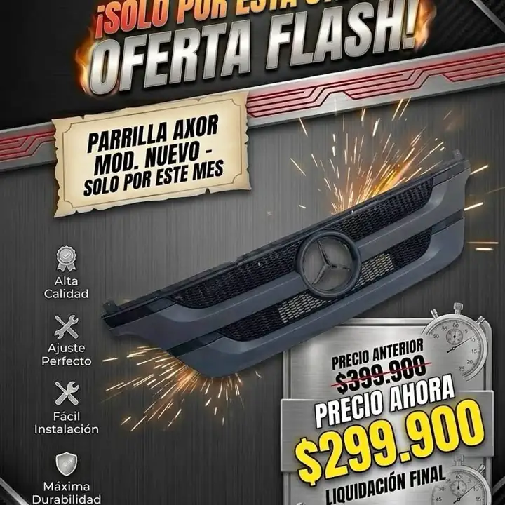 LIQUIDO Parrilla Axor Modelo Nuevo