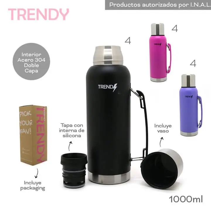 Termos Trendy Acero Inoxidable