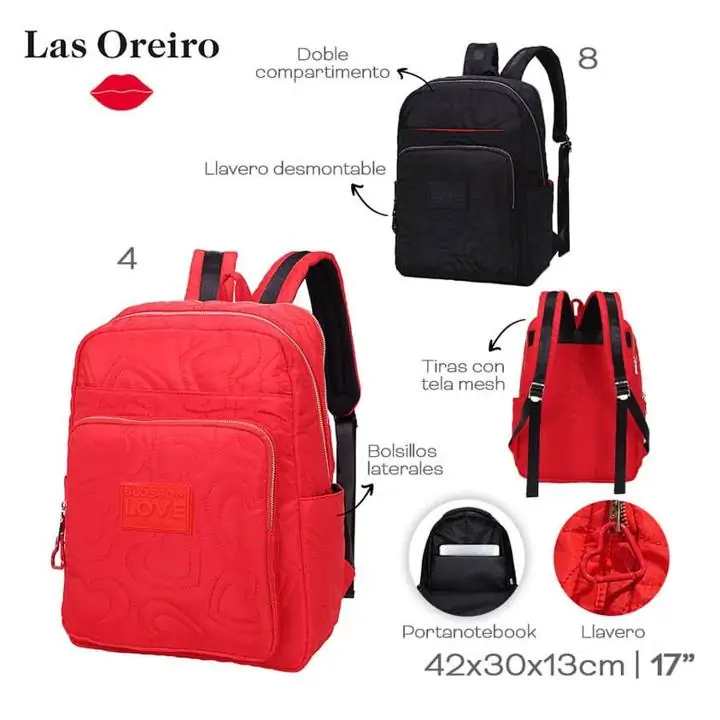 Mochila Cartucheras las OREIRO