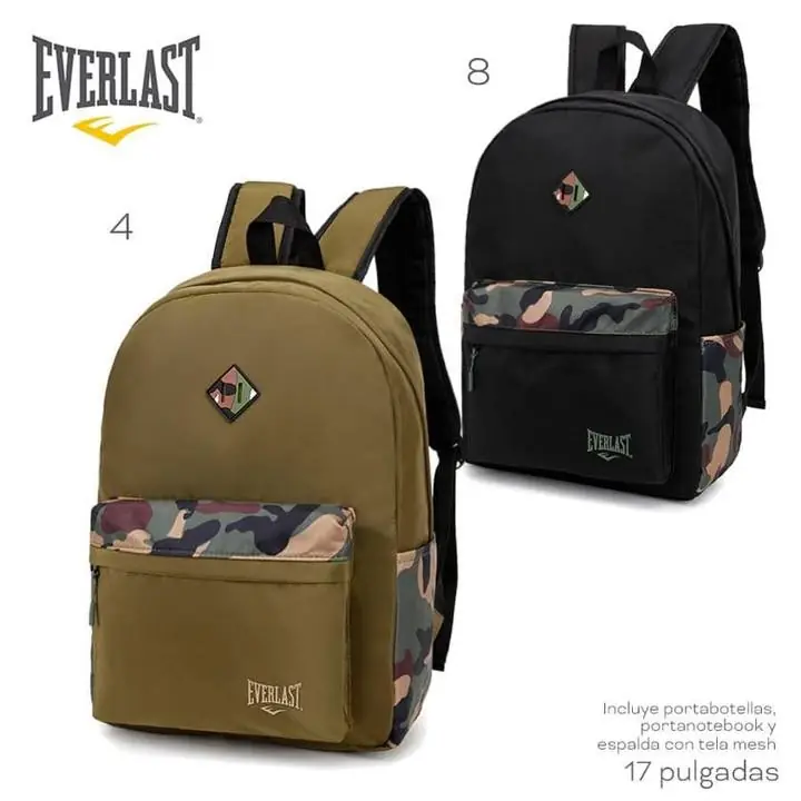 Mochilas EVERLAST y HEAD