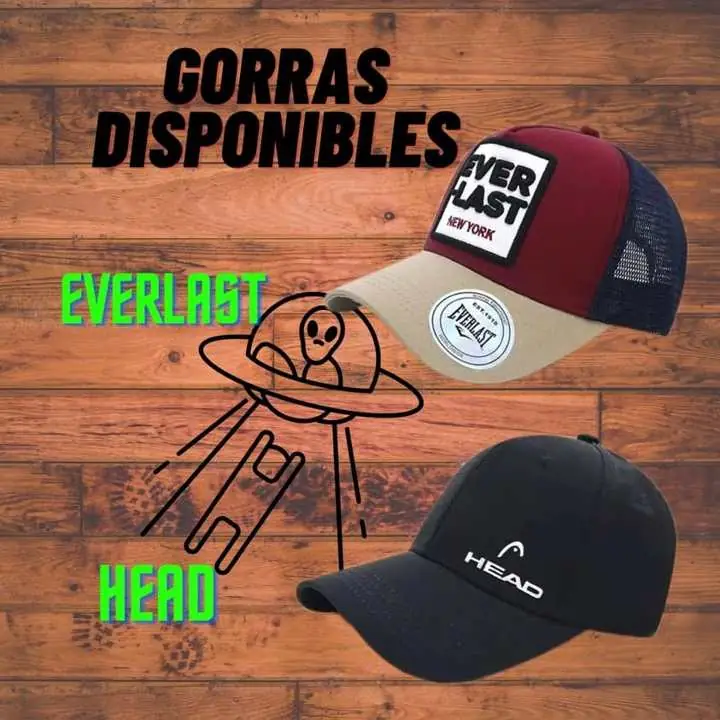 Gorras entrega inmediata