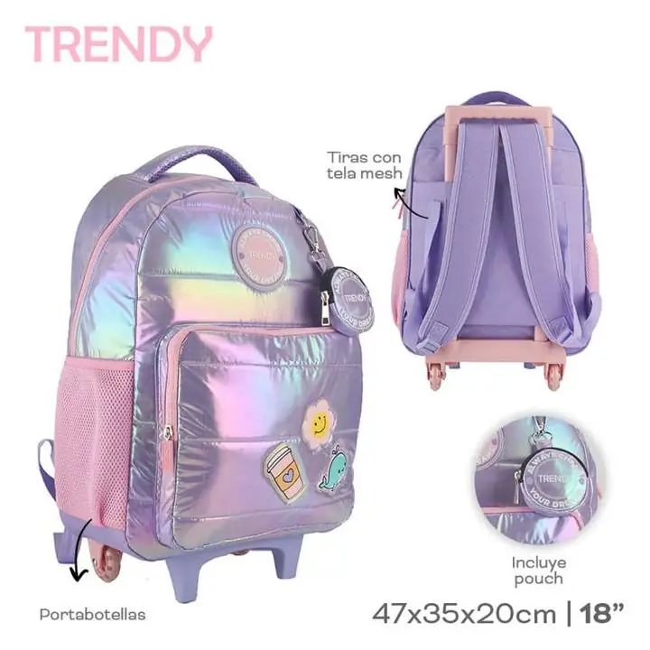 Mochilas con Carro Trendy